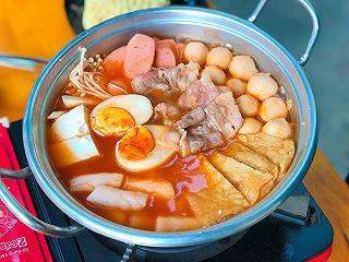 Lẩu tokbokki “sanh diên” giá mềm - ảnh 6 lau tokbokki “sanh dien” gia mem - anh 6