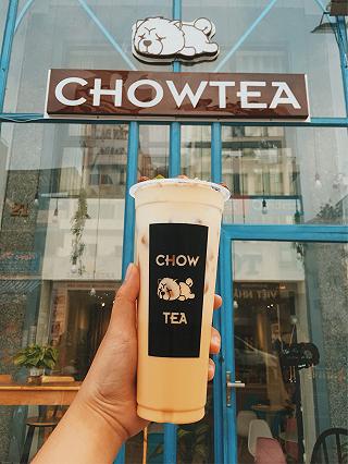 trà sữa CÚN CHOW CHOW lười - ảnh 1 tra sua cun chow chow luoi - anh 1