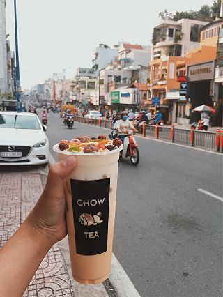 trà sữa CÚN CHOW CHOW lười - ảnh 3 tra sua cun chow chow luoi - anh 3