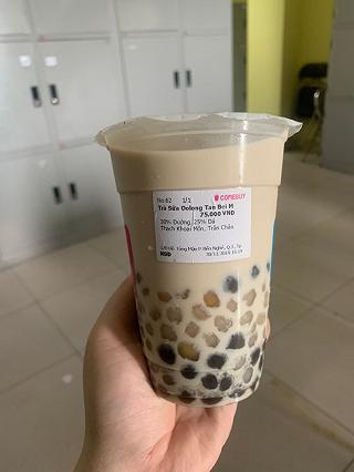 Trà sữa viên khoai môn - ảnh 3 tra sua vien khoai mon - anh 3