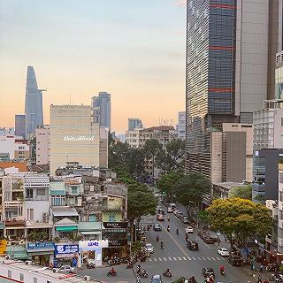 VIEW CHILL- QUÁN NƯỚC ROOFTOP Ở TẦNG 6 TẠI QUẬN 1 - ảnh 5 view chill- quan nuoc rooftop o tang 6 tai quan 1 - anh 5