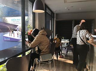 Cafe của ngân hàng số Timo. - ảnh 5 cafe cua ngan hang so timo. - anh 5