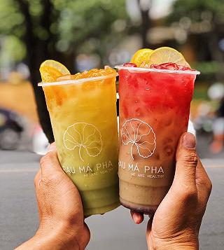 RAU MÁ PHA YAKULT - ảnh 1 rau ma pha yakult - anh 1