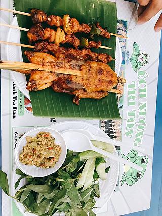 Ếch Nướng Tri Tôn - Đuông Mập - ảnh 3 ech nuong tri ton - duong map - anh 3