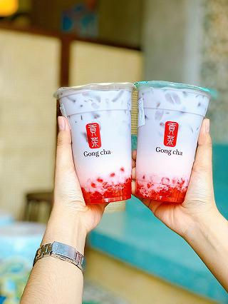 Gongcha Series Dâu - Khoai Môn ngọt ngào - ảnh 3 gongcha series dau - khoai mon ngot ngao - anh 3