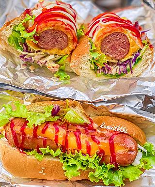HOTDOG VỈA HÈ - ảnh 2 hotdog via he - anh 2