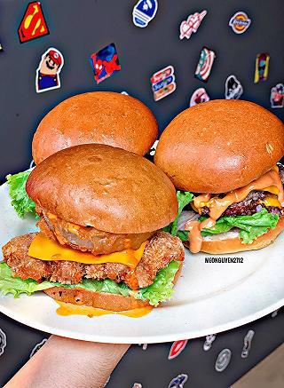 Burger bò phô mai 2 tầng - ảnh 2 burger bo pho mai 2 tang - anh 2