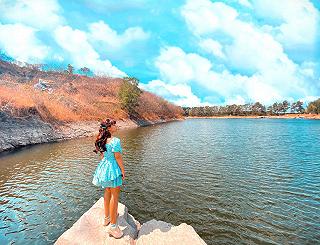 Hồ đá xanh-Tây Ninh - ảnh 6 ho da xanh-tay ninh - anh 6