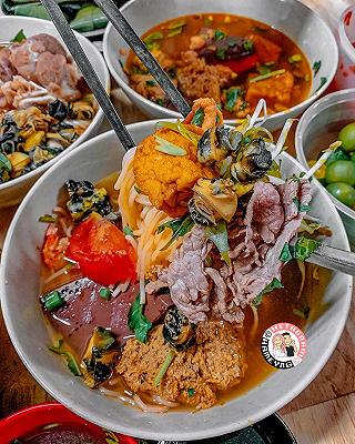 BÚN RIÊU ỐC ĂN XONG MỆT NGỘP THỞ - ảnh 3 bun rieu oc an xong met ngop tho - anh 3