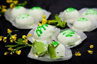 Cách làm socola trắng trà xanh – White chocolate truffles - ảnh 1 cach lam socola trang tra xanh – white chocolate truffles - anh 1