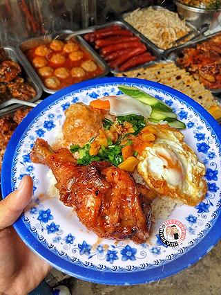 CƠM TẤM ĐÙI GÀ SỐT XÁ XÍU NGON RỚT NÁCH - ảnh 1 com tam dui ga sot xa xiu ngon rot nach - anh 1