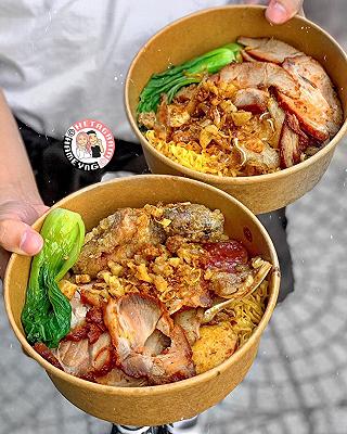 MÌ TRỘN TOPPING TÙM LUM - ảnh 2 mi tron topping tum lum - anh 2