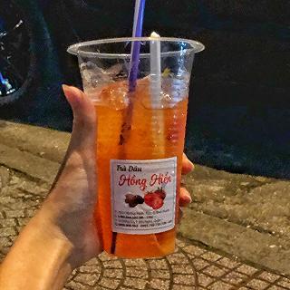 Trà dâu nổi tiếng nhất XÌ GÒN - Trà dâu Hồng Hiển - ảnh 1 tra dau noi tieng nhat xi gon - tra dau hong hien - anh 1