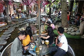 Top 10 quán cafe cá Koi đỉnh nhất tại Sài Thành - ảnh 4 top 10 quan cafe ca koi dinh nhat tai sai thanh - anh 4