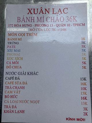 BÁNH MÌ CHẢO XUÂN LẠC - ảnh 6 banh mi chao xuan lac - anh 6