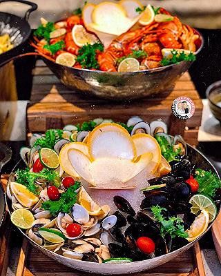 BUFFET HẢI SẢN KHÁCH SẠN PULLMAN CÓ GÌ HOT - ảnh 1 buffet hai san khach san pullman co gi hot - anh 1