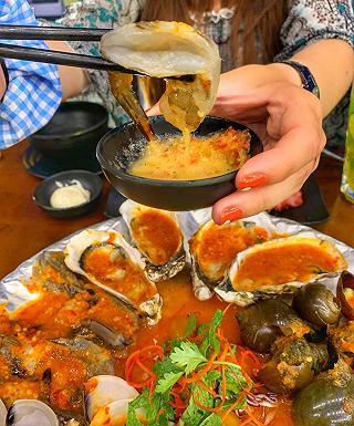 COMBO HẢI SẢN SỐT THÁI, LƯỜN NGỖNG XÔNG KHÓI LAI RAI VÀI CHAI NGÀY CUỐI TUẦN🍺🍺🍹🍹 - ảnh 2 combo hai san sot thai, luon ngong xong khoi lai rai vai chai ngay cuoi tuan🍺🍺🍹🍹 - anh 2