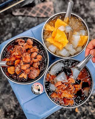 CHÈ THẠCH DỪA NGÂM DỨA LẠ MIỆNG - ảnh 3 che thach dua ngam dua la mieng - anh 3