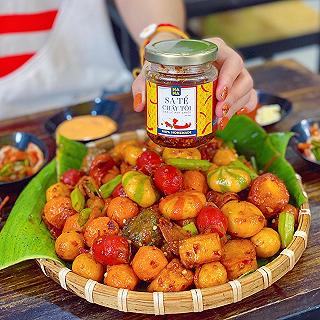 Ngon không thễ cưỡng MẸT VIÊN CHIÊN SỐT MẮM TỎI ỚT SA TẾ kích thích vị giác hết nấc - ảnh 5 ngon khong the cuong met vien chien sot mam toi ot sa te kich thich vi giac het nac - anh 5
