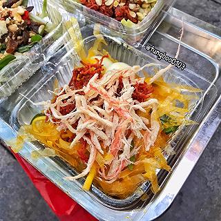 Nộm đủ món ngon phố Hàng Trống - ảnh 2 nom du mon ngon pho hang trong - anh 2