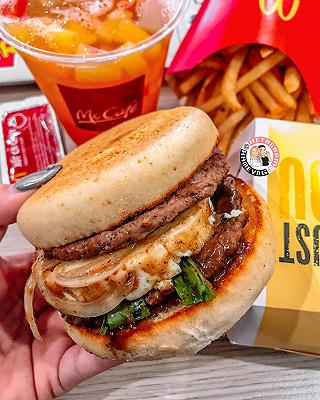 BURGER PHỞ BÒ - ảnh 1 burger pho bo - anh 1