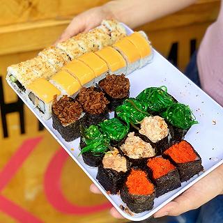 Note liền tay địa điểm SUSHI CHAY cho ngày rằm tháng 7 - ảnh 3 note lien tay dia diem sushi chay cho ngay ram thang 7 - anh 3