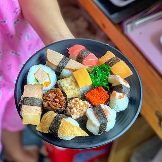 Note liền tay địa điểm SUSHI CHAY cho ngày rằm tháng 7 - ảnh 1 note lien tay dia diem sushi chay cho ngay ram thang 7 - anh 1