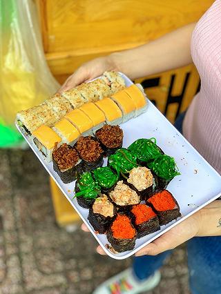 Note liền tay địa điểm SUSHI CHAY cho ngày rằm tháng 7 - ảnh 4 note lien tay dia diem sushi chay cho ngay ram thang 7 - anh 4