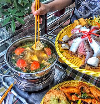 Xử đẹp nguyên nồi "Lẩu Riêu Cua Hải Sản" - giá hạt dẻ mà chất lượng khỏi chê - ảnh 6 xu dep nguyen noi "lau rieu cua hai san" - gia hat de ma chat luong khoi che - anh 6