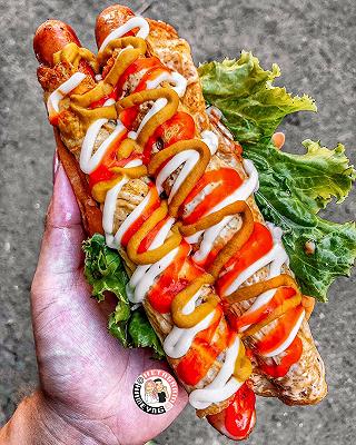 HOTDOG HAMADA STYLE MỸ - ảnh 4 hotdog hamada style my - anh 4