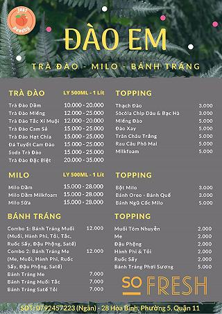 🍑🍑🍑 Trà Đào Mix Đủ Loại NGON - BỔ - RẺ ở đối diện Công viên Đầm Sen đâyy ạ - ảnh 2 🍑🍑🍑 tra dao mix du loai ngon - bo - re o doi dien cong vien dam sen dayy a - anh 2