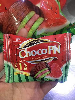 BÁNH CHOCO DƯA HẤU - ảnh 1 banh choco dua hau - anh 1