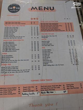 Tin Tin - Milk Tea Vạn Kiếp tin tin - milk tea van kiep