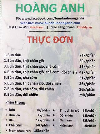 Bún đậu Hoàng Anh gò Vấp - ảnh 4 bun dau hoang anh go vap - anh 4
