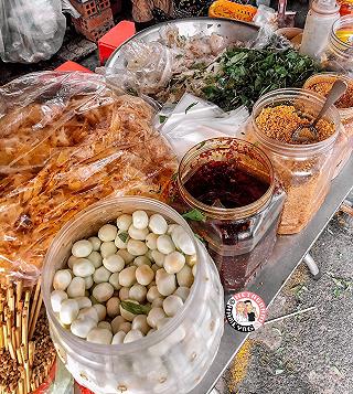 BÁNH TRÁNG TRỘN TỎI ỚT - ảnh 3 banh trang tron toi ot - anh 3
