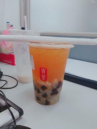 Gongcha team đam mê QQ trà xanh chanh dây - ảnh 3 gongcha team dam me qq tra xanh chanh day - anh 3