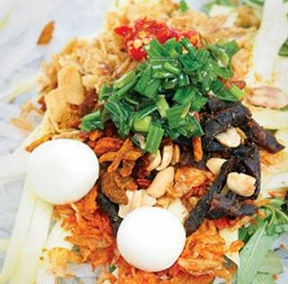 bánh tráng trộn - ảnh 1 banh trang tron - anh 1