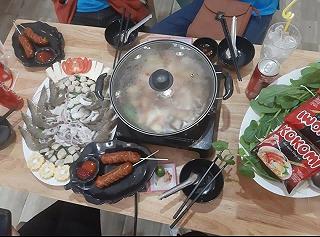 Lẩu mì cay Seoul - ảnh 1 lau mi cay seoul - anh 1