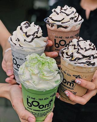 BOOM - CÀ PHÊ & TRÀ SỮA - ảnh 1 boom - ca phe & tra sua - anh 1