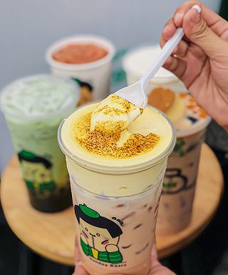 💁🏻♂️ TRÀ SỮA 5 LOẠI TOPPING + BÁNH FLAN UỐNG MÀ NO GIÁ 30K 🤤 - ảnh 5 💁🏻♂️ tra sua 5 loai topping + banh flan uong ma no gia 30k 🤤 - anh 5