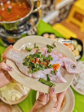 Ngon rẻ với LẨU CÁ ĐIÊU HỒNG 69K mà tận 3 khứa cá tươi ơi tươi 🤤 - ảnh 2 ngon re voi lau ca dieu hong 69k ma tan 3 khua ca tuoi oi tuoi 🤤 - anh 2