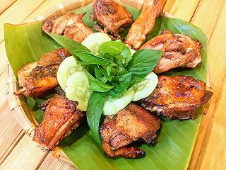 Gà nướng muối kén - da giòn ngon - ảnh 1 ga nuong muoi ken - da gion ngon - anh 1