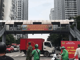 DIỄN TẬP PCCC TIMESCITY - ảnh 1 dien tap pccc timescity - anh 1
