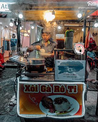 Xôi Gà Rô Ti xoi ga ro ti
