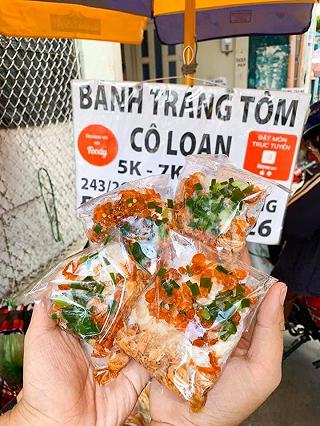 Bánh tráng Tôm Mỡ Hành - Cô Loan - ảnh 1 banh trang tom mo hanh - co loan - anh 1