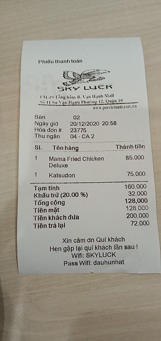 Chúng ta của hiện tại đi tới Sky Luck ăn cơm siêu quick, siêu ngon nào - ảnh 3 chung ta cua hien tai di toi sky luck an com sieu quick, sieu ngon nao - anh 3