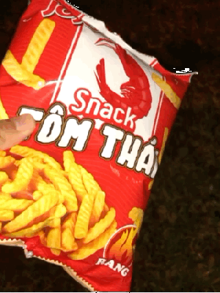 Snack tôm Thái - ảnh 1 snack tom thai - anh 1