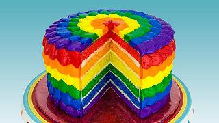 Rainbow Lava Cake - ảnh 2 rainbow lava cake - anh 2