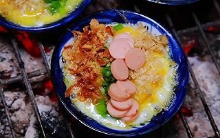 Trứng chén nướng - ảnh 2 trung chen nuong - anh 2