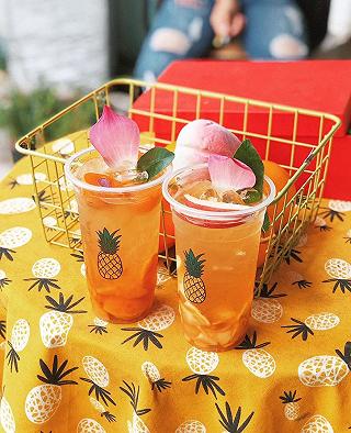 TRÀ TRÁI CÂY THƠM TEA HOUSE 🍐🍊 - ảnh 1 tra trai cay thom tea house 🍐🍊 - anh 1